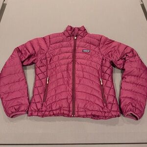 Patagonia Women's Puffer Jacket - Burgundy